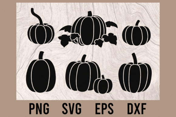 Download Pumpkin Silhouette Cut Files | PNG, SVG - Silhouette cut files Collection