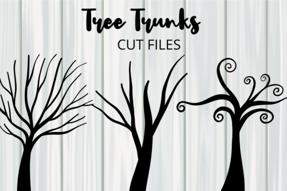 Download Tree Trunk Silhouette Cut Files - Silhouette cut files Collection