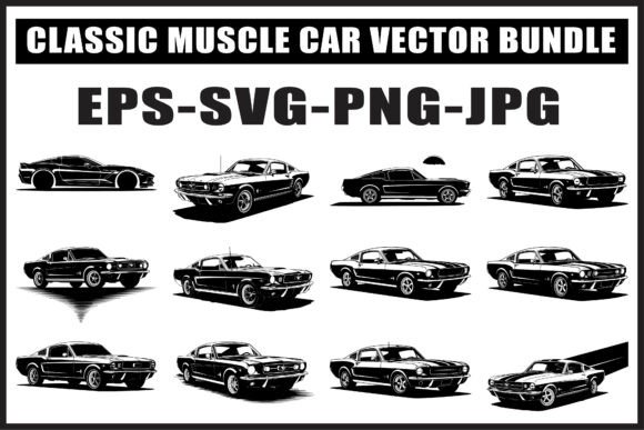Download Classic Hot Rod Car SVG Bundle - Premium Resources