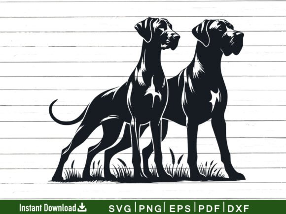 Download Great Dane Svg, Silhouette Cut Files - Silhouette cut files Collection